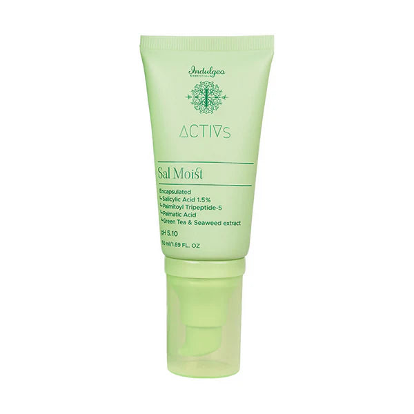 Indulgeo Essentials Sal Moist - Encapsulated Salicylic Acid Acne Healing Face Moisturiser 1.5% - 50 ml