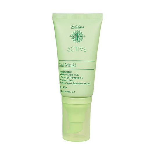 Indulgeo Essentials Sal Moist - Encapsulated Salicylic Acid Acne Healing Face Moisturiser 1.5% - 50 ml