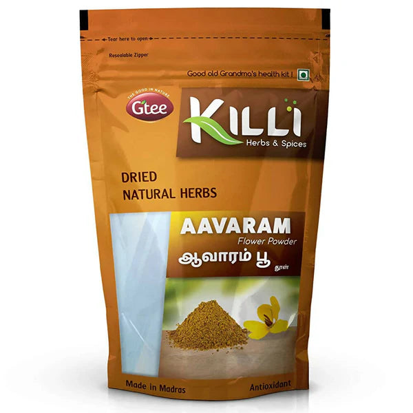 Killi Herbs Aavaram -Flower Powder - 100 gm