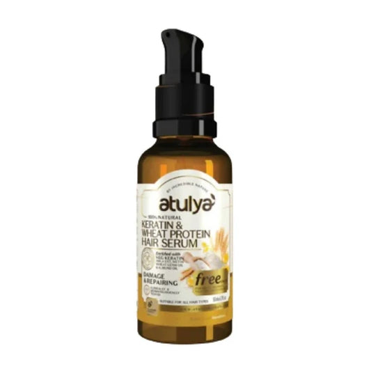 Atulya Keratin & Wheat Protein Hair Serum - 50 ml