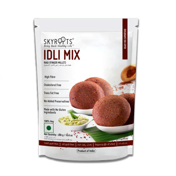 Skyroots Ragi (Finger Millet) Idli Mix - 300 Gm