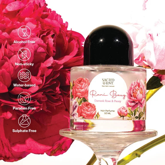 Sacred Grove Rani Baug: Hair Perfume For Women - 50 ml