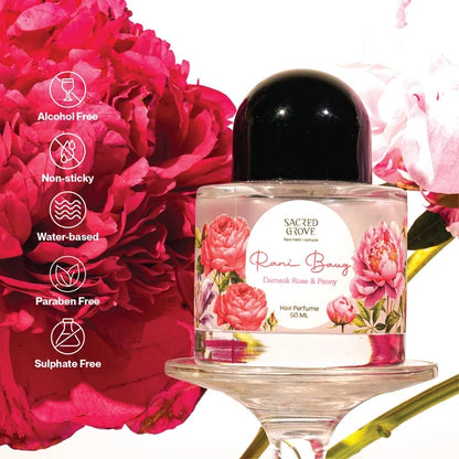 Sacred Grove Rani Baug: Hair Perfume For Women - 50 ml