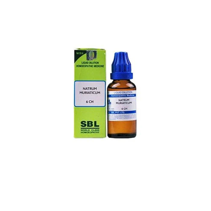 SBL Homeopathy Natrum Muriaticum Dilution -6 CH