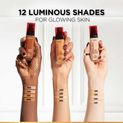 L'Oreal Paris Liquid Foundation - 145 Rose Beige
