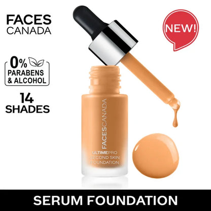 Faces Canada Ultime Pro Second Skin Foundation - Honey Beige 031 - 15 ml