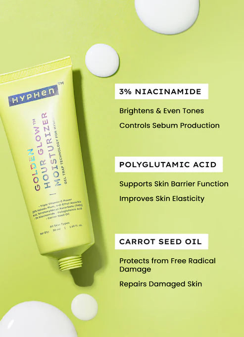 Hyphen By Kriti Sanon Golden Hour Glow Moisturizer - 50 ml