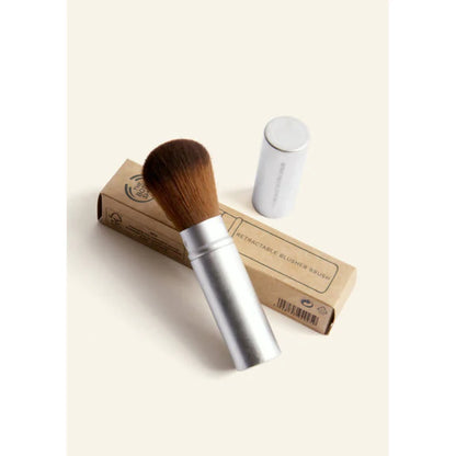 The Body Shop Retractable Blusher Brush - Silver - 1 Pc