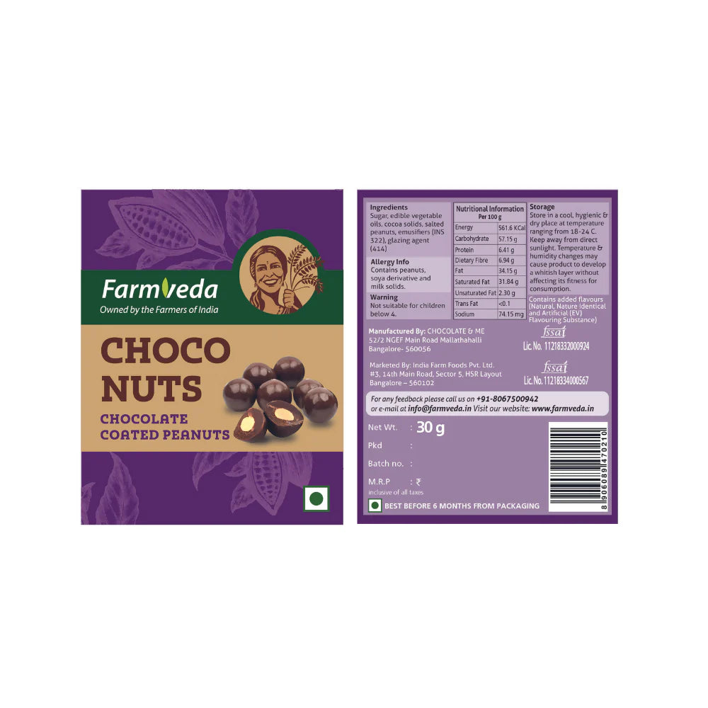 Farmveda Chocolates-Choconuts