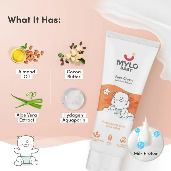Mylo Baby Face Cream - 100 gm