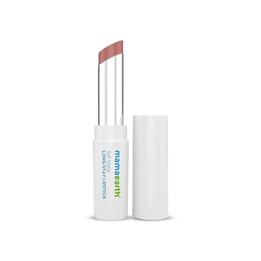 Mamaearth Soft Matte Long Stay Lipstick - Woody Rose