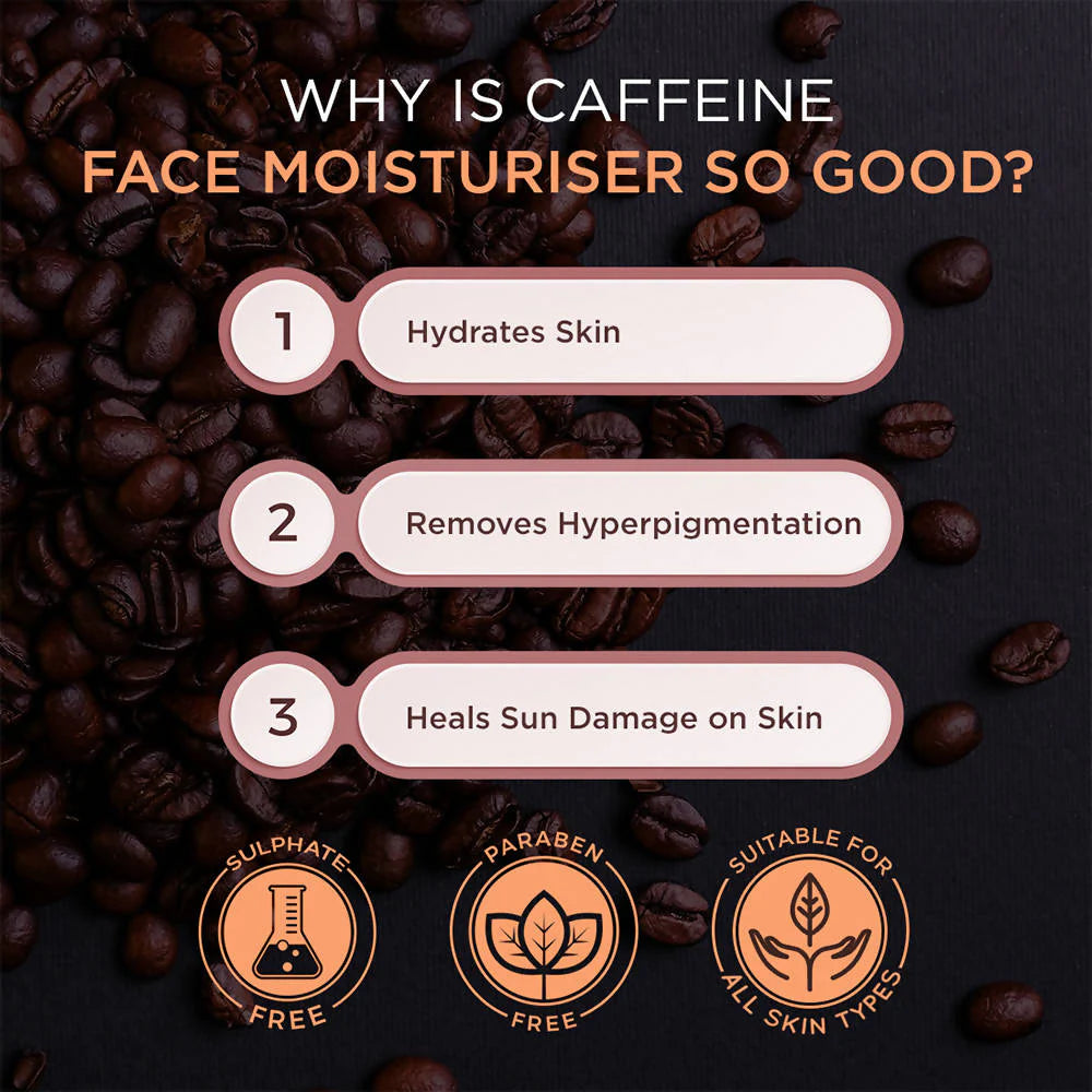 The Man Company Caffeine Face Moisturiser - 50 gm
