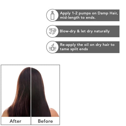 Professional O3+ Oil De Moroccan With Pure Argan Serum For All Hair Types - 50 ml