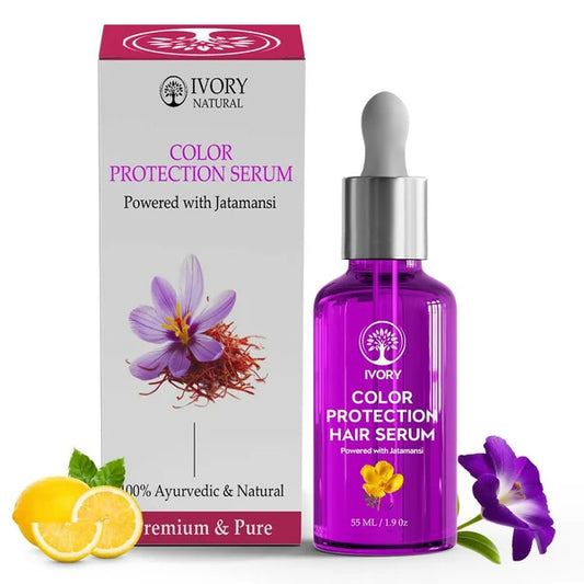 Ivory Natural Color Protection Hair Serum Potent Serum To Protect Your Hair - 55 ml