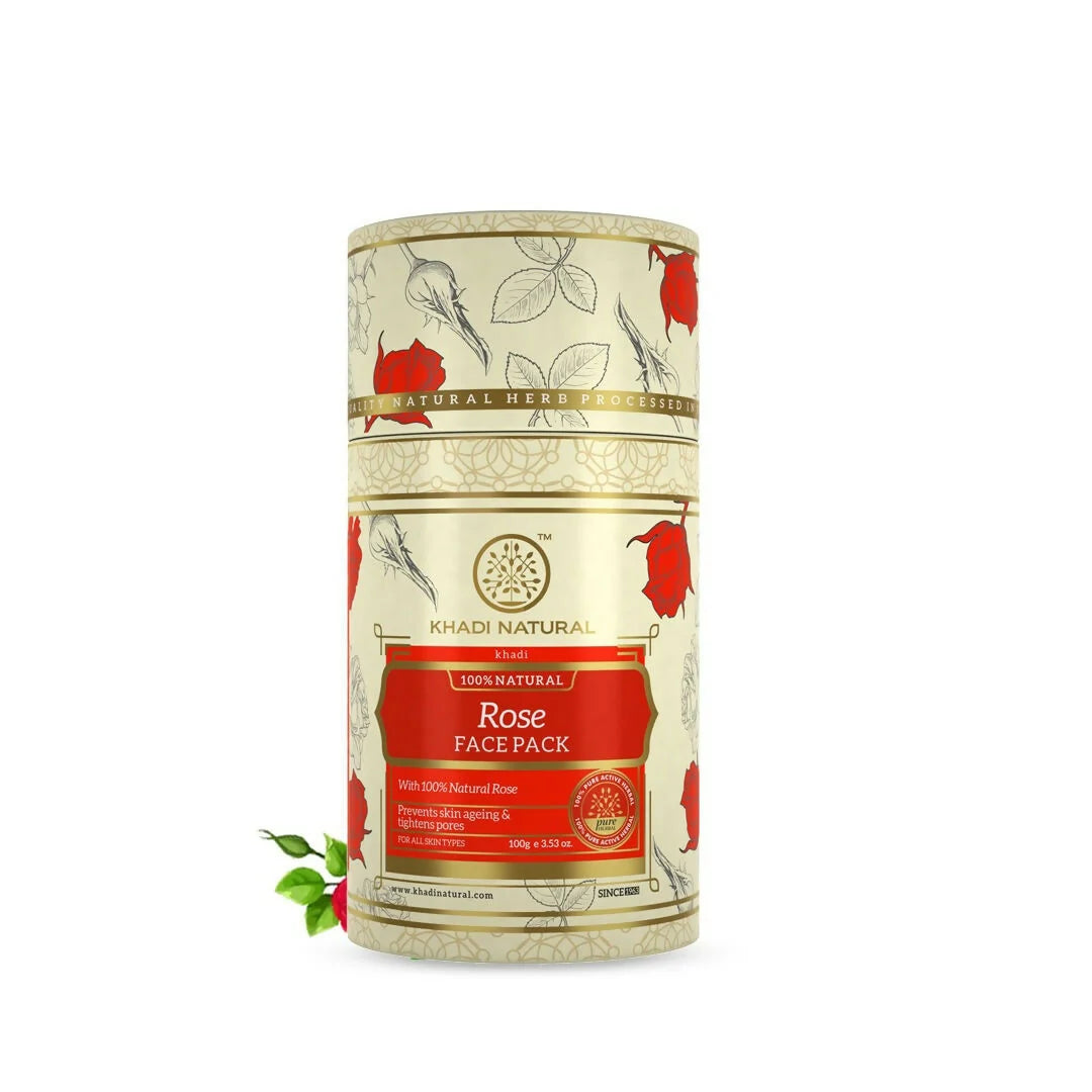 Khadi Natural Rose Face Pack - 100 gm