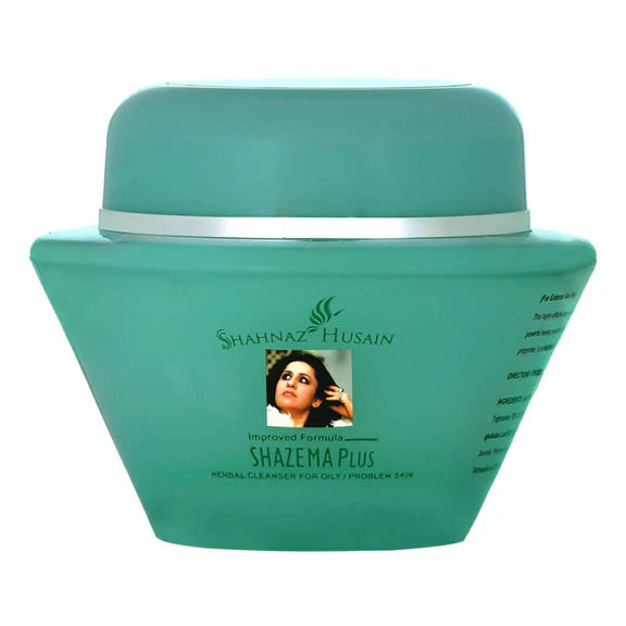 Shahnaz Husain Shazema Plus Herbal Cleanser For Oily / Problem Skin - 500 gm
