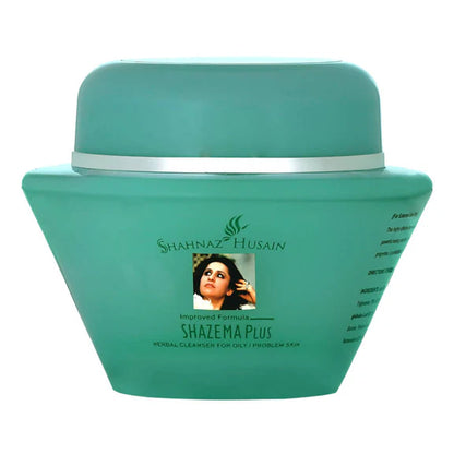 Shahnaz Husain Shazema Plus Herbal Cleanser For Oily / Problem Skin - 500 gm