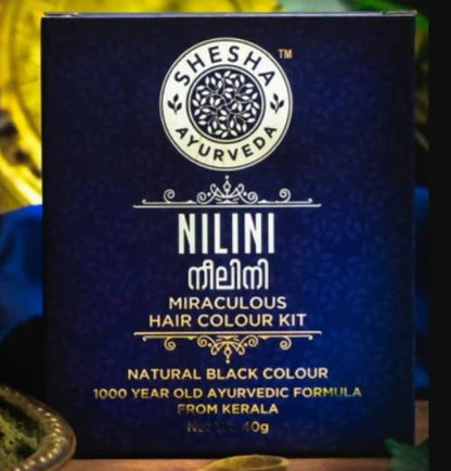 Shesha Ayurveda Nilini Miraculous Hair Color Kit - 40 gm