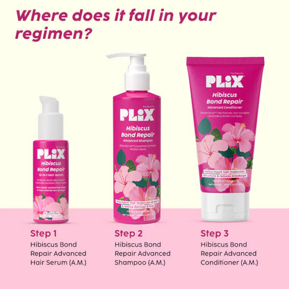 PLIX The Plant Fix Hibiscus Bond Repair 10-In-1 Hair Serum - 50 ml