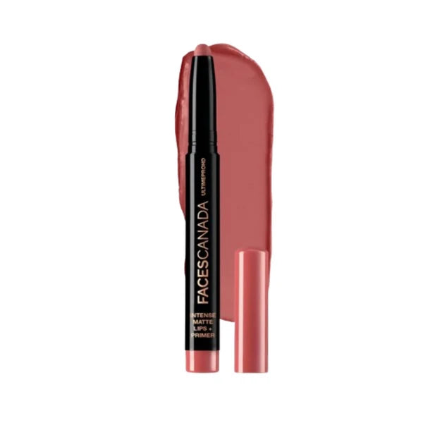 Faces Canada Ultime Pro HD Intense Matte Lips + Primer - Tea Rose 10 - 1.4 gm