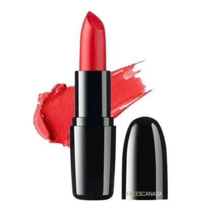 Faces Canada Creme Finish Lipstick - Lady In Red 11 - 4 gm