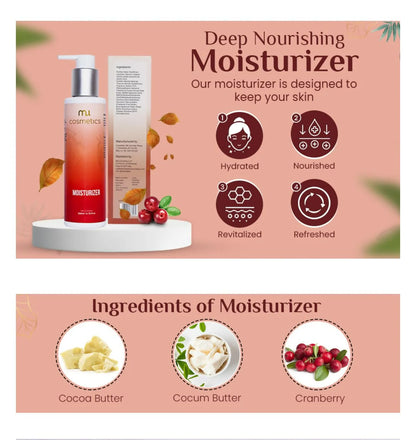 MU Cosmetics Deep Nourishing Moisturizer Body Moisturizer - 200 ml
