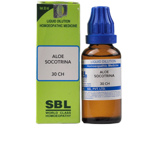 SBL Homeopathy Aloe Socotrina Dilution -30 CH