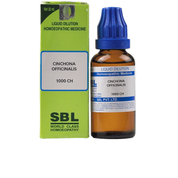 SBL Homeopathy Cinchona Officinalis Dilution -30 CH
