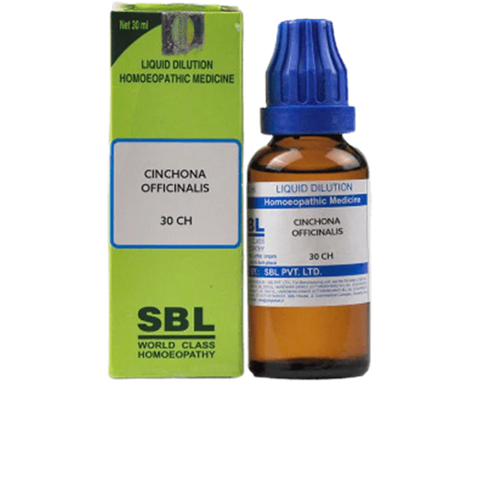 SBL Homeopathy Cinchona Officinalis Dilution -30 CH
