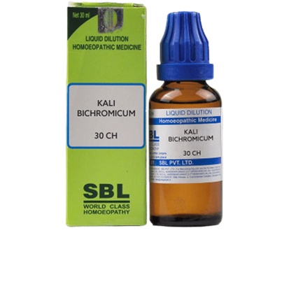 SBL Homeopathy Kali Bichromicum Dilution -30 CH