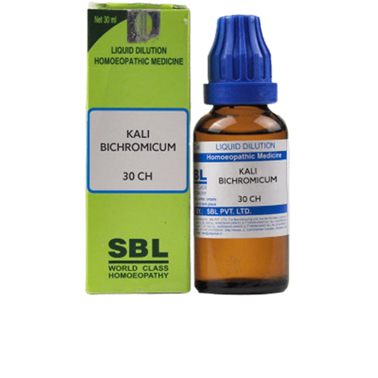 SBL Homeopathy Kali Bichromicum Dilution -30 CH