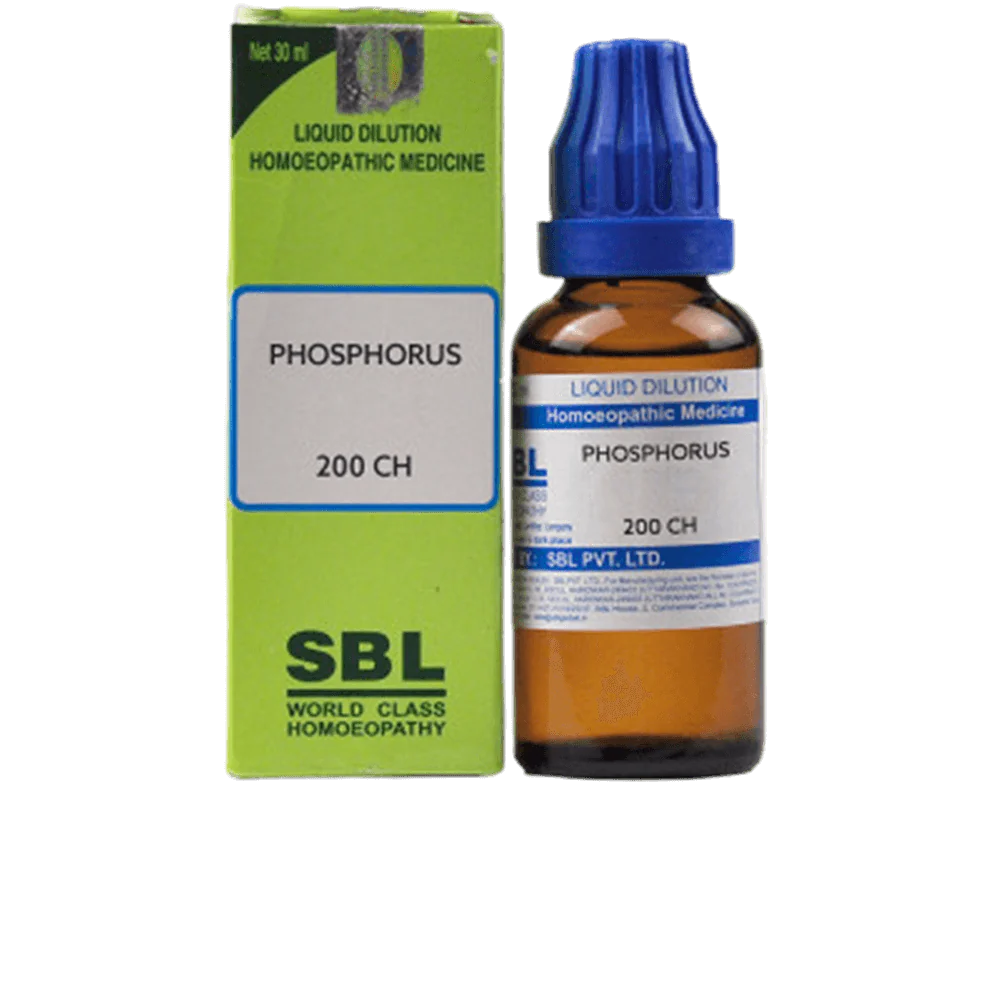 SBL Homeopathy Phosphorus Dilution -30 CH