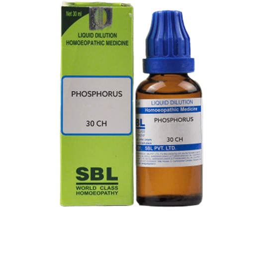 SBL Homeopathy Phosphorus Dilution -30 CH