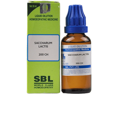 SBL Homeopathy Saccharum Lactis Dilution -30 CH