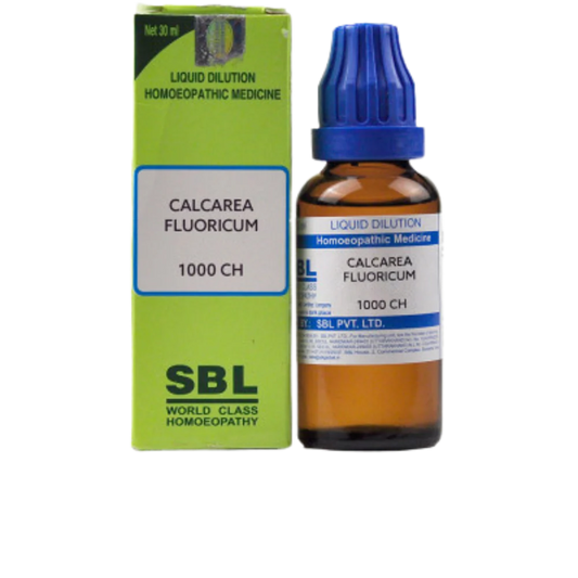 SBL Homeopathy Calcarea Fluoricum Dilution -6 CH - 30 ml