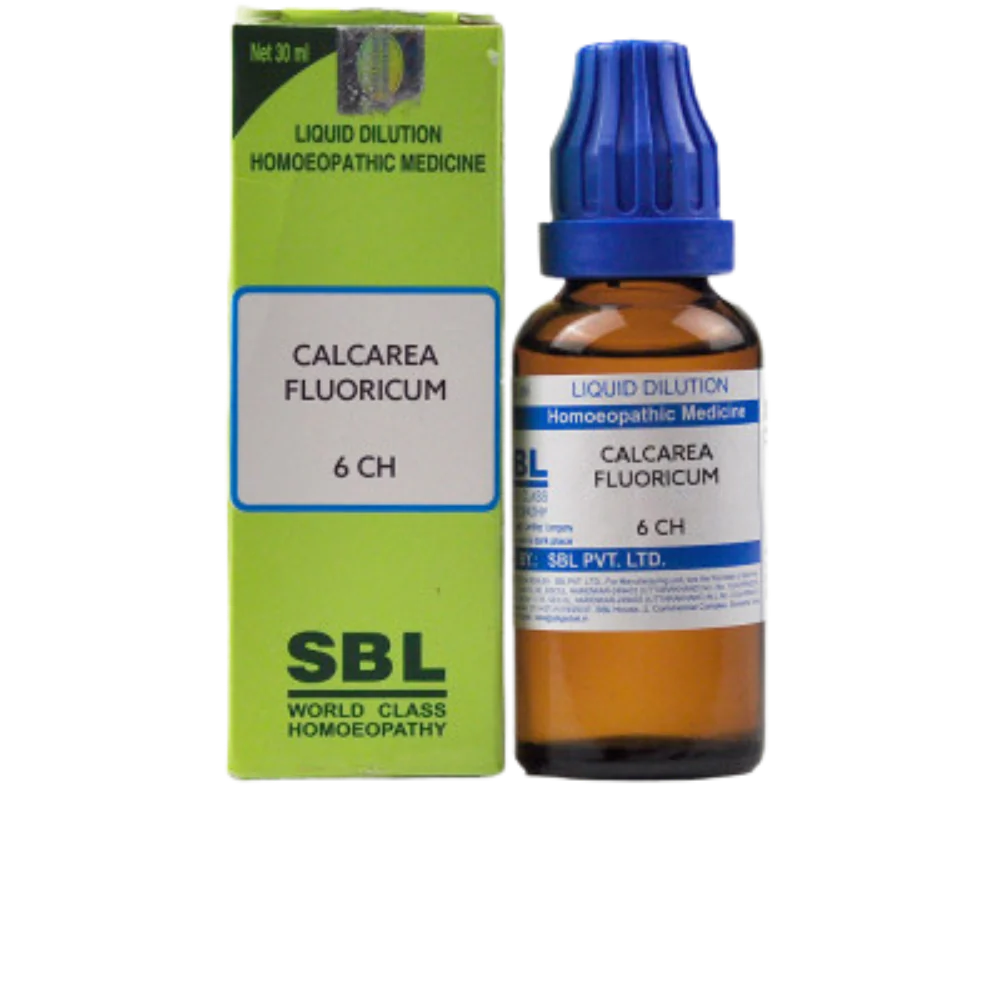 SBL Homeopathy Calcarea Fluoricum Dilution -6 CH - 30 ml