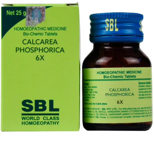 SBL Homeopathy Calcarea Phosphorica Biochemic Tablets -6X