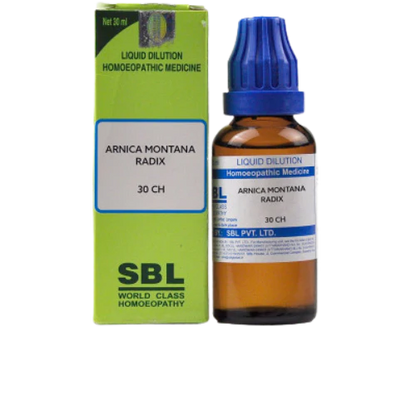 SBL Homeopathy Arnica Montana Radix Dilution -3 CH