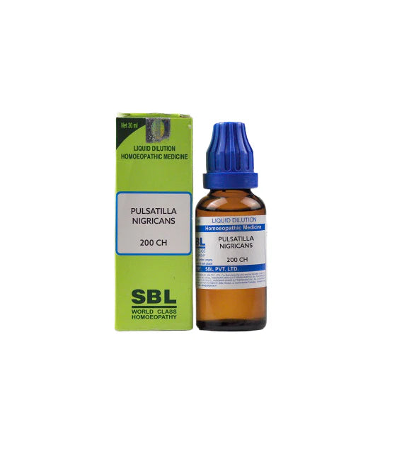 SBL Homeopathy Pulsatilla Nigricans Dilution -6 CH
