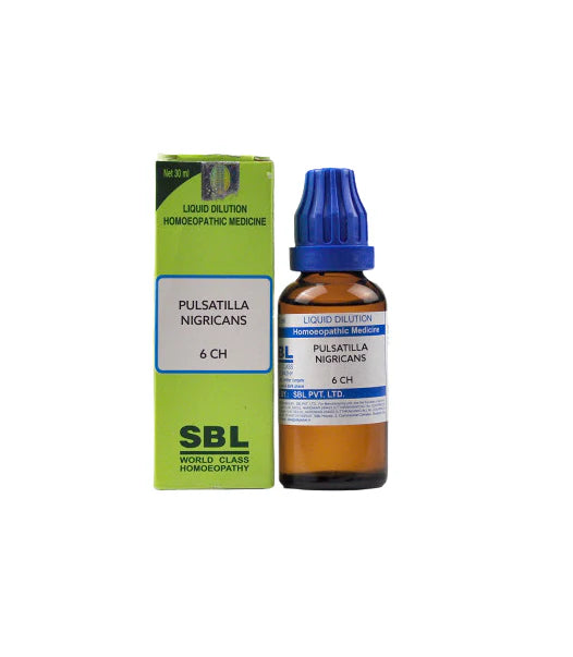 SBL Homeopathy Pulsatilla Nigricans Dilution -6 CH