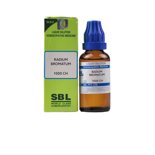 SBL Homeopathy Radium Bromatum Dilution -12 CH