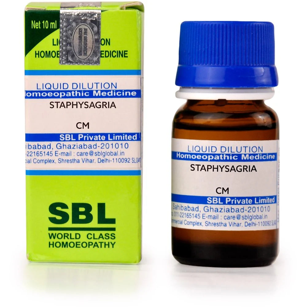 SBL Homeopathy Staphysagria Dilution -6 CH