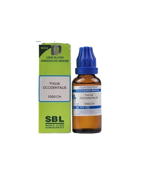 SBL Homeopathy Thuja Occidentalis Dilution -6 CH