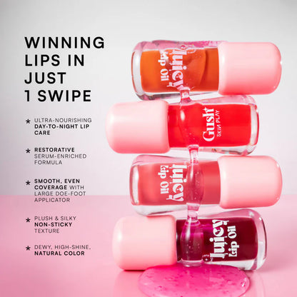 Gush Beauty Balmy Glossy Tinted Lip Oil - Rose Mauve - 5 ml