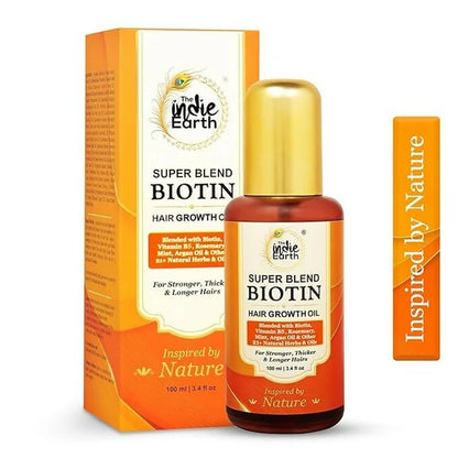 The Indie Earth Rosemary Mint Biotin Hair Oil - 100 ml