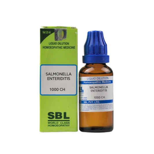SBL Homeopathy Salmonella Enteriditis Dilution - 30 ml - 1000 CH