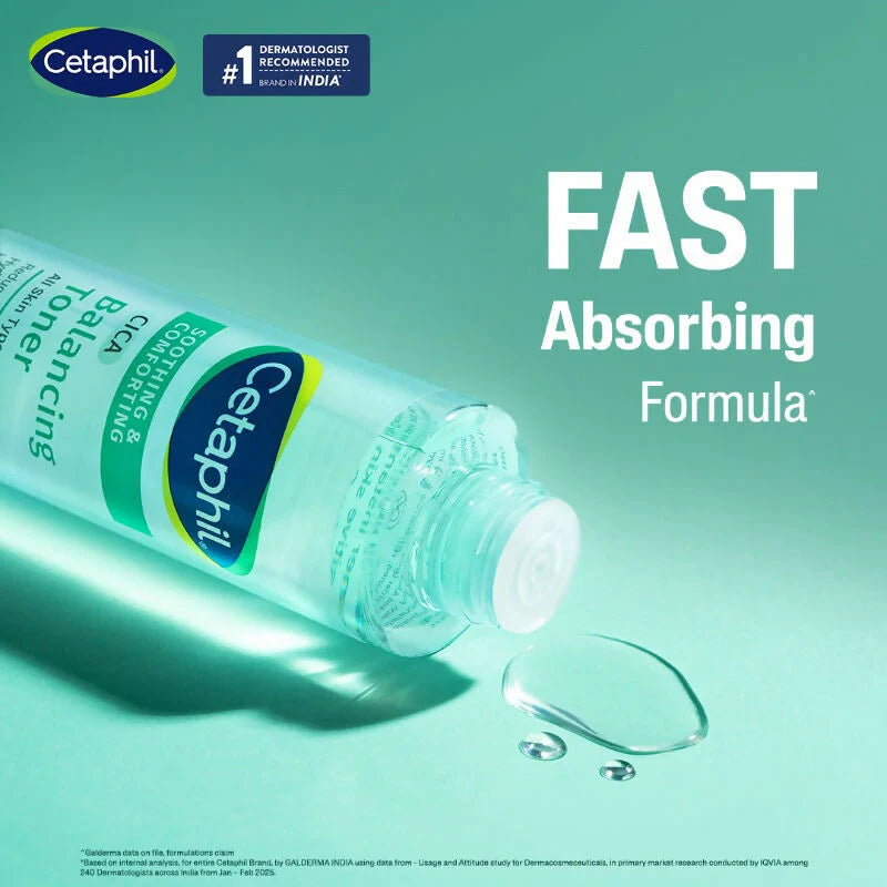 Cetaphil CICA Toner, Skin Barrier Protection, Reduces Irritation - 150 ml
