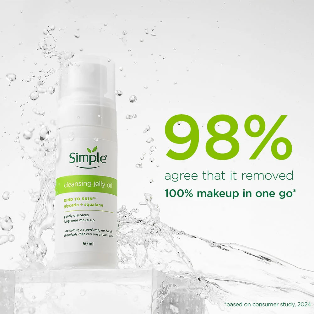 Simple Kind to Skin Cleansing Jelly Oil, 50ml