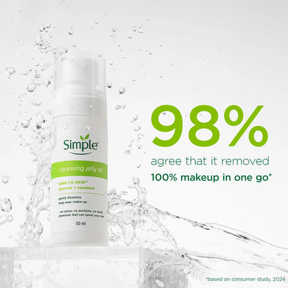 Simple Kind to Skin Cleansing Jelly Oil, 50ml