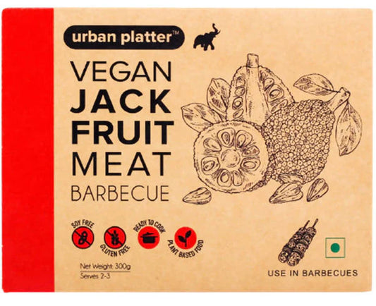 Urban Platter Vegan Jackfruit Meat Barbecue - 300 gm